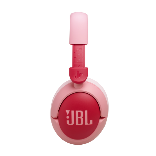 JBL Junior 470NC - Pink - Wireless over-ear noise cancelling kids headphones - Left image number null